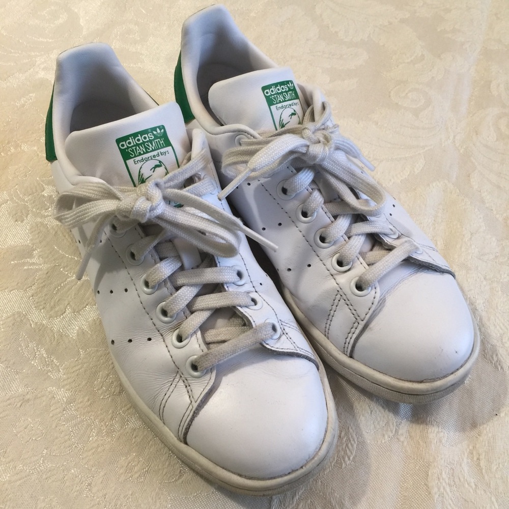 Adidas Stan Smith White/Green Sneakers Men’s 5.5